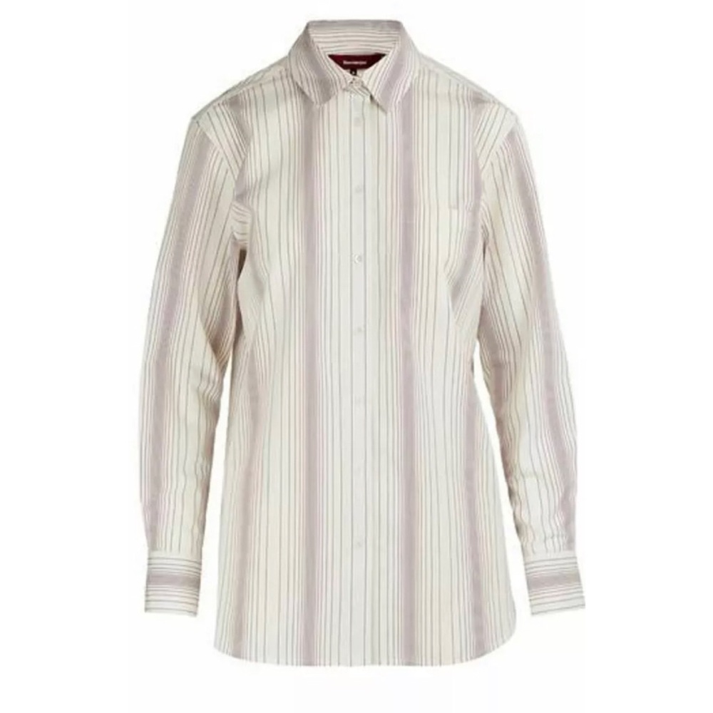 NWT Sies Marjan “Sander” stripe shirt $625 S,L